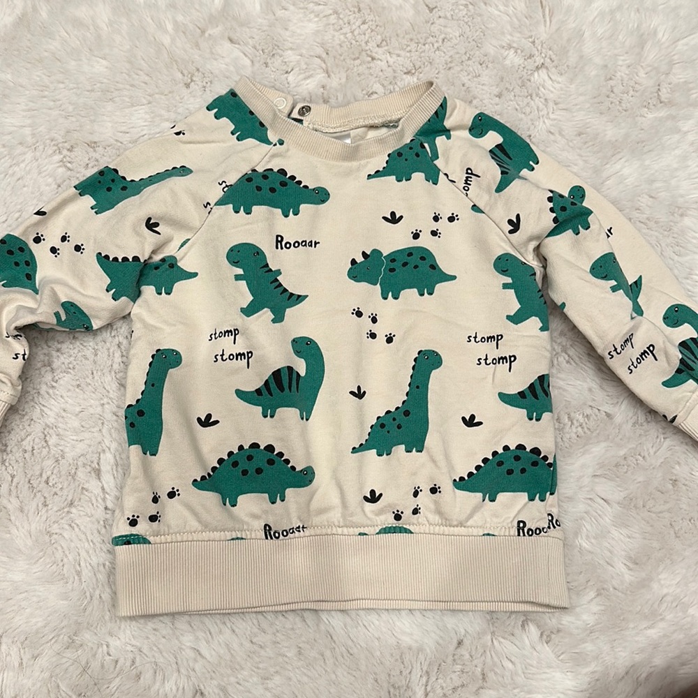 H&M Dinosaur sweater